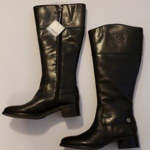 Women's Aigner Leather Riding Boots